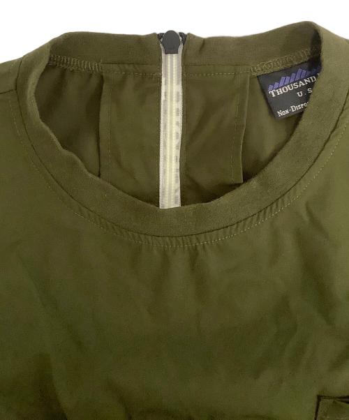 Thousand Mile（サウザンドマイル）Thousand Mile (サウザンドマイル) 半袖ワンピース グリーン サイズ:LLの古着・服飾アイテム