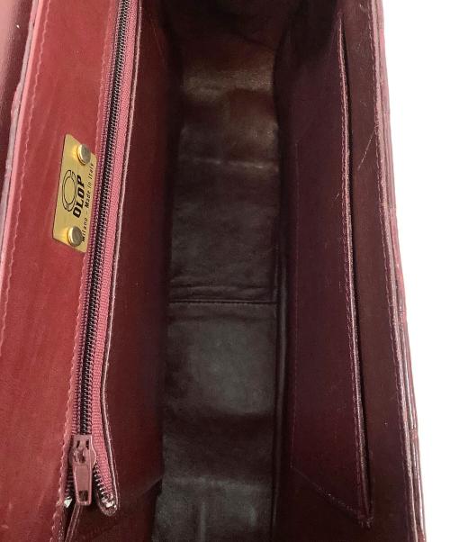olop（オロップ）olop (オロップ) ハンドバッグ ワインレッドの古着・服飾アイテム