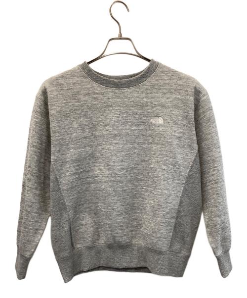 THE NORTH FACE（ザ ノース フェイス）THE NORTH FACE (ザ ノース フェイス) HEATHER SWEAT CREW グレー サイズ:Mの古着・服飾アイテム