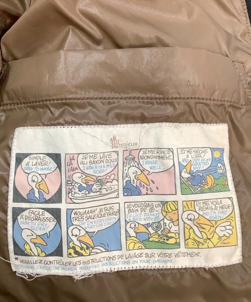 MONCLER（モンクレール）MONCLER (モンクレール) ダウンベスト ブラック サイズ:3の古着・服飾アイテム