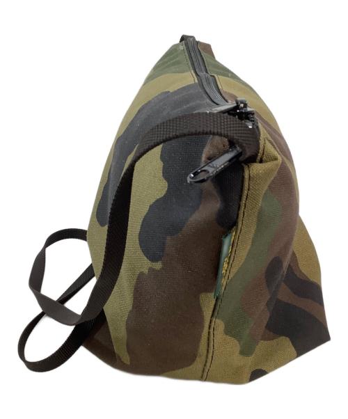 Herve Chapelier（エルベシャプリエ）Herve Chapelier (エルベシャプリエ) 舟型ショルダーバッグ ベージュ×グリーンの古着・服飾アイテム