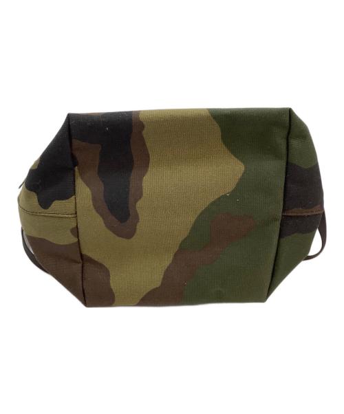 Herve Chapelier（エルベシャプリエ）Herve Chapelier (エルベシャプリエ) 舟型ショルダーバッグ ベージュ×グリーンの古着・服飾アイテム