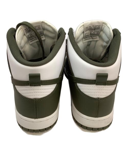 NIKE（ナイキ）NIKE (ナイキ) DUNK HI RETRO グリーン×ホワイト サイズ:28cmの古着・服飾アイテム