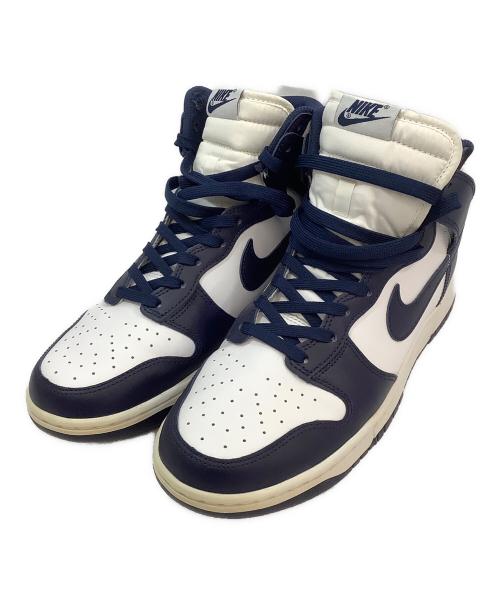 NIKE（ナイキ）NIKE (ナイキ) ハイカットスニーカー ネイビー×ホワイト サイズ:28cmの古着・服飾アイテム