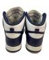 中古・古着 NIKE (ナイキ) ハイカットスニーカー ネイビー×ホワイト サイズ:28cm：8000円