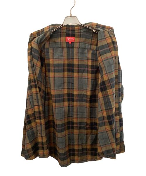 SUPREME（シュプリーム）SUPREME (シュプリーム) 長袖シャツ ブラウン サイズ:Lの古着・服飾アイテム