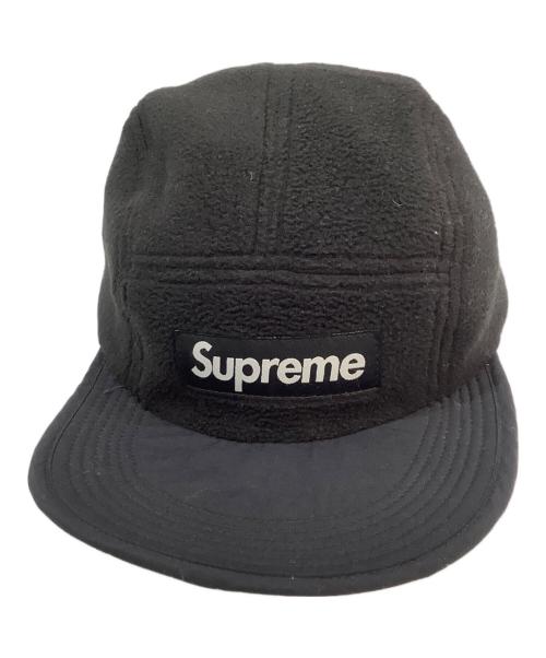 SUPREME（シュプリーム）SUPREME (シュプリーム) キャップ ブラックの古着・服飾アイテム