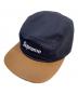 SUPREME（シュプリーム）の古着「キャップ」｜ブラウン×ネイビー
