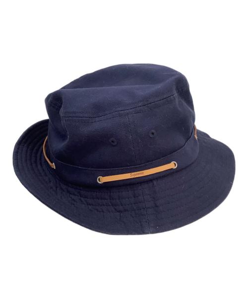 SUPREME（シュプリーム）SUPREME (シュプリーム) バケットハット ブラウン×ネイビーの古着・服飾アイテム