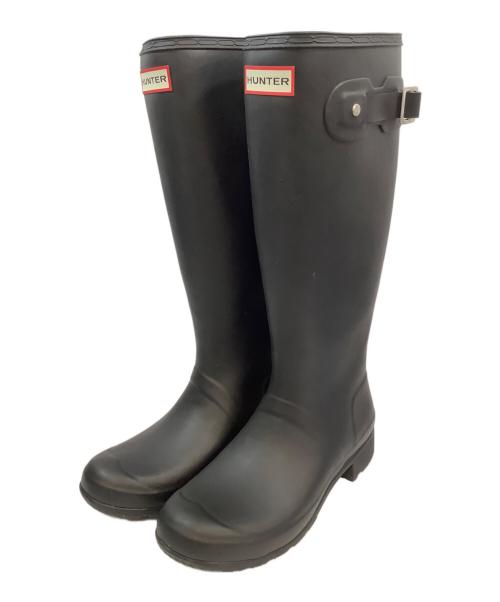 HUNTER（ハンター）HUNTER (ハンター) レインブーツ ブラック サイズ:24cmの古着・服飾アイテム