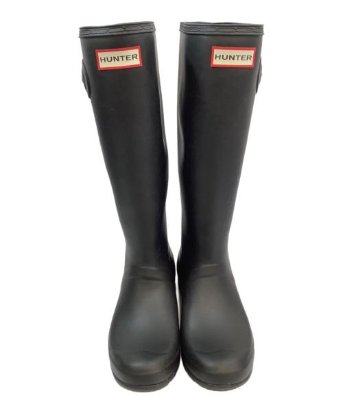 HUNTER（ハンター）HUNTER (ハンター) レインブーツ ブラック サイズ:24cmの古着・服飾アイテム