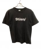 stussyステューシー）の古着「半袖カットソー」｜ブラック