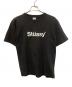 stussy（ステューシー）の古着「半袖カットソー」｜ブラック