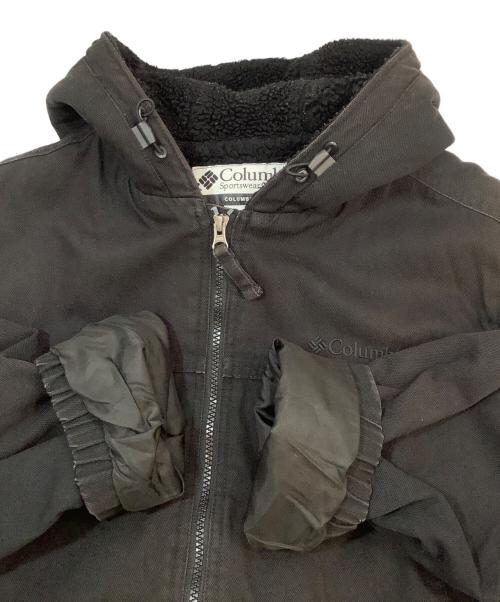 Columbia（コロンビア）Columbia (コロンビア) ダック地パーカー ブラック サイズ:Mの古着・服飾アイテム
