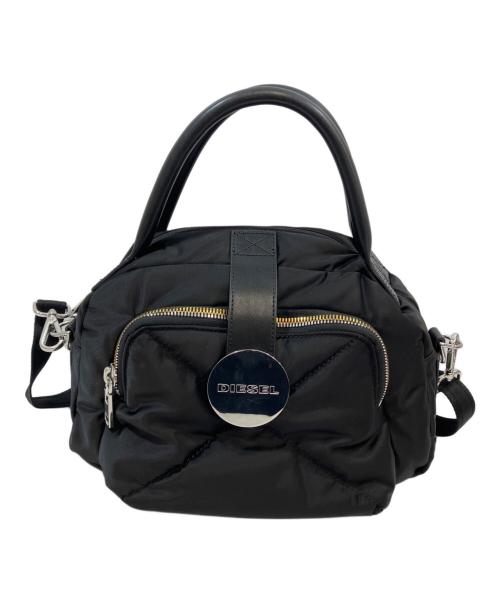 DIESEL（ディーゼル）DIESEL (ディーゼル) 2WAYショルダーバッグ ブラックの古着・服飾アイテム