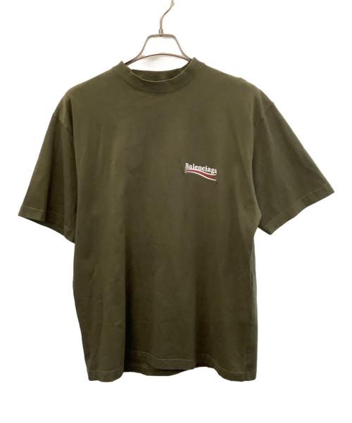 BALENCIAGA（バレンシアガ）BALENCIAGA (バレンシアガ) 半袖カットソー オリーブ サイズ:XSの古着・服飾アイテム