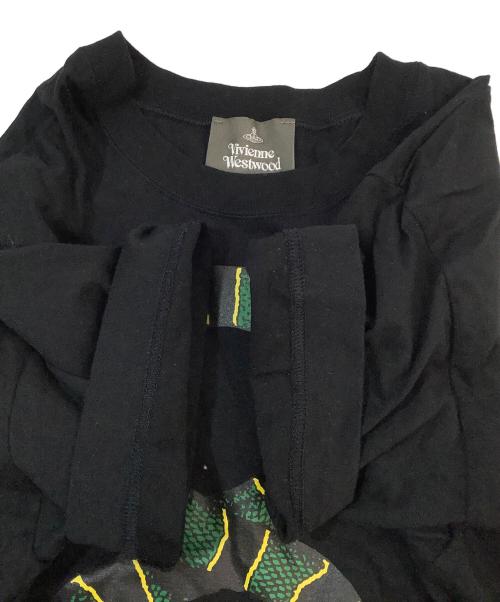 Vivienne Westwood man（ヴィヴィアン ウェストウッド マン）Vivienne Westwood man (ヴィヴィアン ウェストウッド マン) 半袖カットソー ブラック サイズ:SIZE 44の古着・服飾アイテム