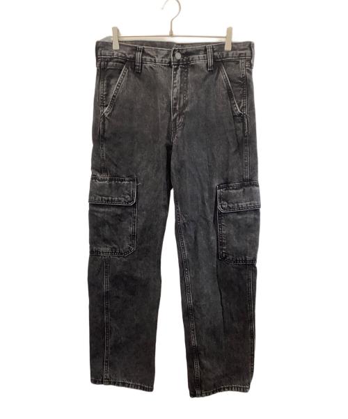 LEVI'S（リーバイス）LEVI'S (リーバイス) デニムパンツ ブラック サイズ:78.5cm (W31)の古着・服飾アイテム