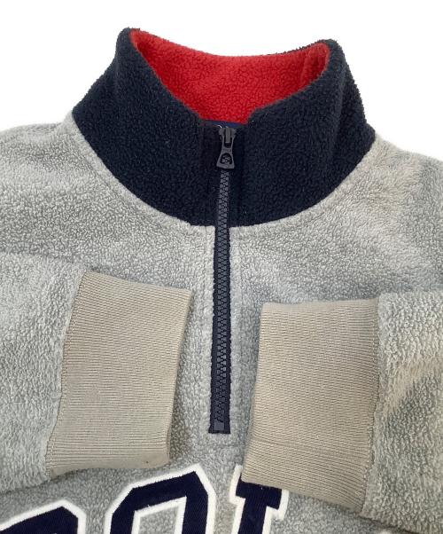POLO RALPH LAUREN（ポロ・ラルフローレン）POLO RALPH LAUREN (ポロ・ラルフローレン) ハーフフリースジャケット グレー サイズ:Mの古着・服飾アイテム