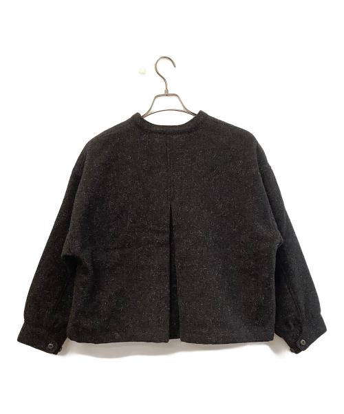 Malle（マル）Malle (マル) ウールジャケット ブラック サイズ:Freeの古着・服飾アイテム