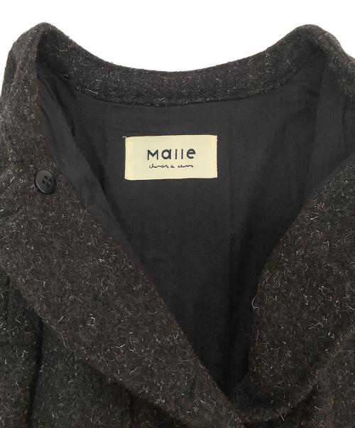Malle（マル）Malle (マル) ウールジャケット ブラック サイズ:Freeの古着・服飾アイテム