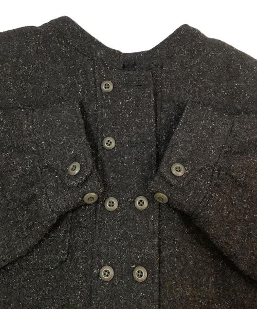 Malle（マル）Malle (マル) ウールジャケット ブラック サイズ:Freeの古着・服飾アイテム