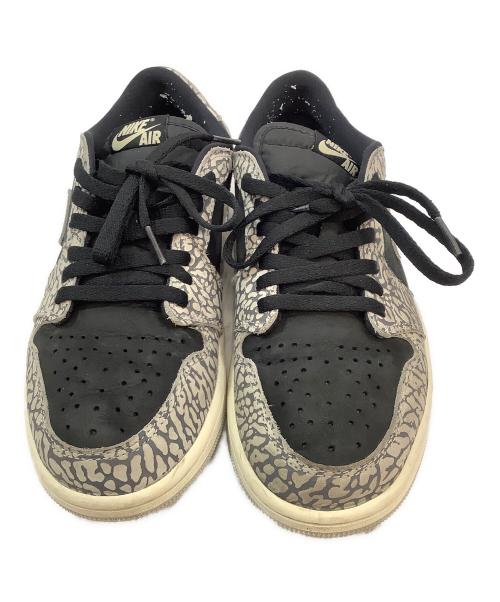 NIKE（ナイキ）NIKE (ナイキ) AIR JORDAN 1 グレー×ブラック サイズ:27cmの古着・服飾アイテム