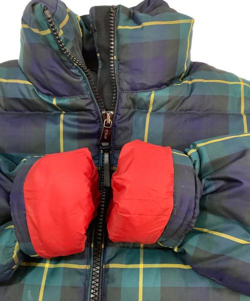 POLO RALPH LAUREN（ポロ・ラルフローレン）POLO RALPH LAUREN (ポロ・ラルフローレン) ダウンジャケット グリーン サイズ:150cmの古着・服飾アイテム