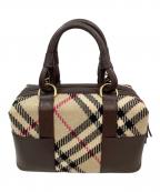 BURBERRYバーバリー）の古着「ボストンバッグ」｜ベージュ