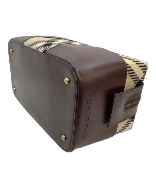 BURBERRY（バーバリー）BURBERRY (バーバリー) ボストンバッグ ベージュの古着・服飾アイテム