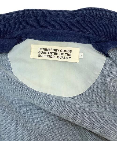DENIME（ドゥニーム）DENIME (ドゥニーム) ジップアップジャケット インディゴ サイズ:Lの古着・服飾アイテム