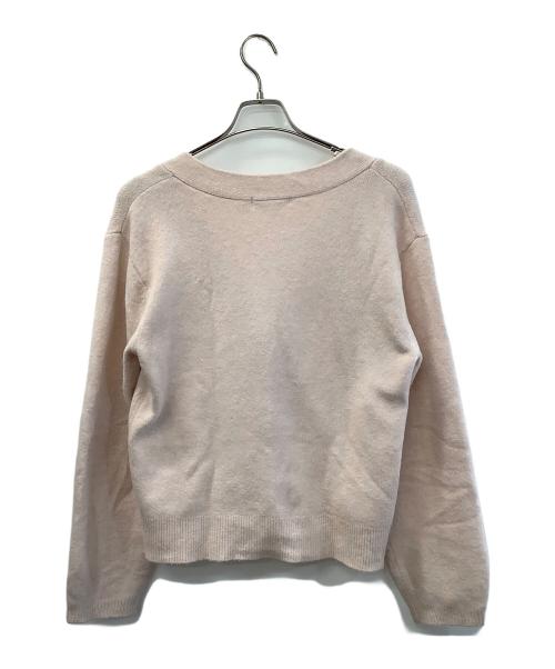 Snidel（スナイデル）Snidel (スナイデル) 厚手カーディガン ピンク サイズ:freeの古着・服飾アイテム