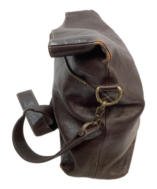 latitude momo（ラチチュードモモ）latitude momo (ラチチュードモモ) ショルダーバッグ ブラウンの古着・服飾アイテム