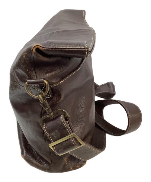 latitude momo（ラチチュードモモ）latitude momo (ラチチュードモモ) ショルダーバッグ ブラウンの古着・服飾アイテム