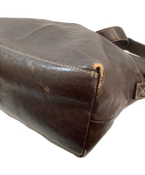 latitude momo（ラチチュードモモ）latitude momo (ラチチュードモモ) ショルダーバッグ ブラウンの古着・服飾アイテム