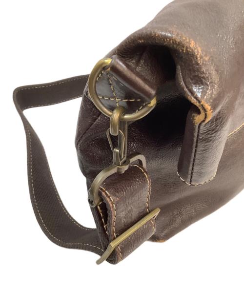 latitude momo（ラチチュードモモ）latitude momo (ラチチュードモモ) ショルダーバッグ ブラウンの古着・服飾アイテム