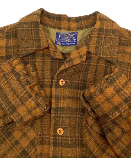 PENDLETON（ペンドルトン）PENDLETON (ペンドルトン) 長袖シャツ ブラウン サイズ:Sの古着・服飾アイテム