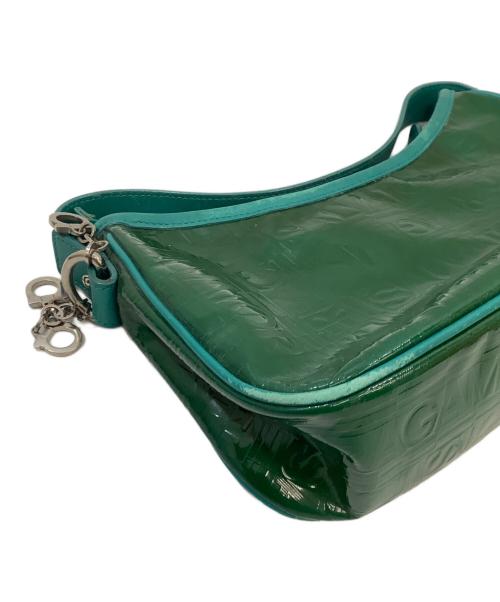 Salvatore Ferragamo（サルヴァトーレ フェラガモ）Salvatore Ferragamo (サルヴァトーレ フェラガモ) ミニハンドバッグ グリーンの古着・服飾アイテム