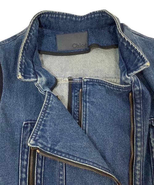Chloe（クロエ）Chloe (クロエ) デニムジャケット インディゴ サイズ:36の古着・服飾アイテム