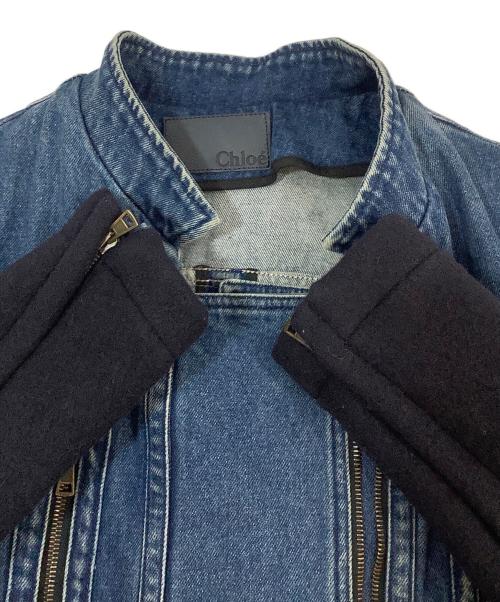 Chloe（クロエ）Chloe (クロエ) デニムジャケット インディゴ サイズ:36の古着・服飾アイテム