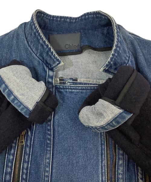 Chloe（クロエ）Chloe (クロエ) デニムジャケット インディゴ サイズ:36の古着・服飾アイテム