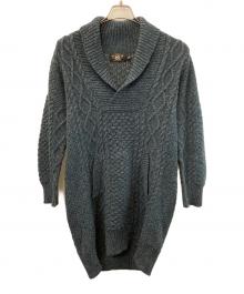 RRL（ダブルアールエル）の古着「厚手ニット」｜ブルー