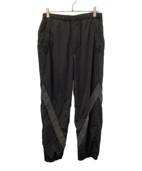 N.HOOLYWOOD（エヌ ハリウッド）N.HOOLYWOOD (エヌ ハリウッド) トレーニングパンツ ブラック サイズ:Mの古着・服飾アイテム