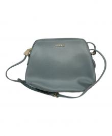 FURLA（フルラ）の古着「ショルダーバッグ」｜スカイブルー
