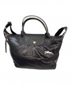 LONGCHAMPロンシャン）の古着「ハンドバッグ」｜ブラック