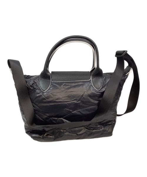LONGCHAMP（ロンシャン）LONGCHAMP (ロンシャン) ハンドバッグ ブラックの古着・服飾アイテム