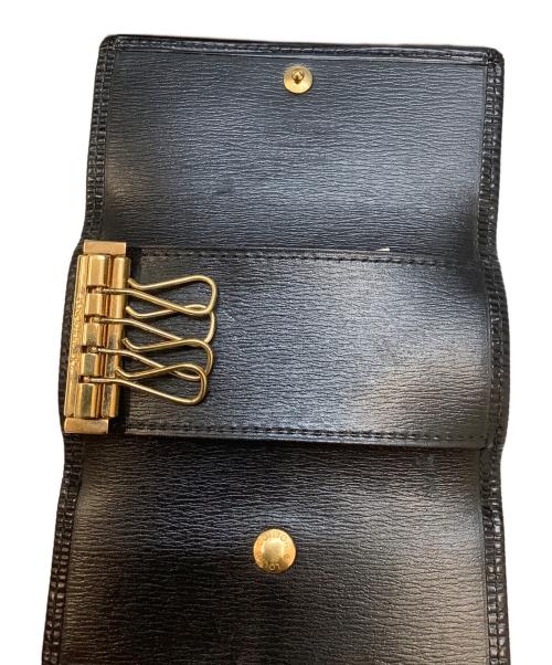 LOUIS VUITTON（ルイ ヴィトン）LOUIS VUITTON (ルイ ヴィトン) ミュルティクレ4 ブラック×ゴールドの古着・服飾アイテム