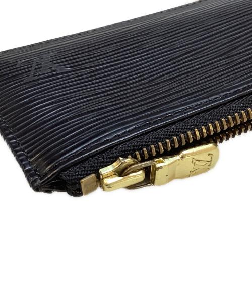 LOUIS VUITTON（ルイ ヴィトン）LOUIS VUITTON (ルイ ヴィトン) ポシェット・クレ ブラック×ゴールドの古着・服飾アイテム