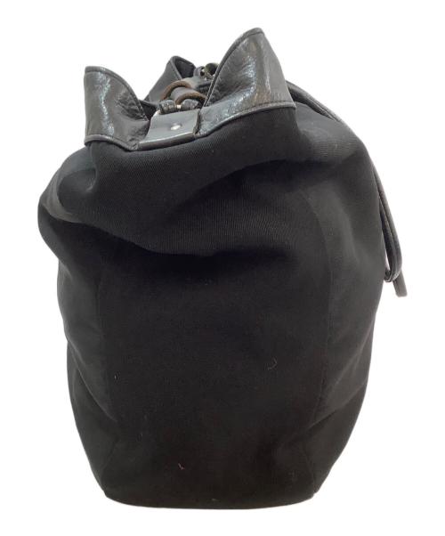 Y's（ワイズ）Y's (ワイズ) ハンドバッグ ブラックの古着・服飾アイテム