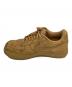 中古・古着 NIKE (ナイキ) SUPREME (シュプリーム) AIR FORCE 1 LOW FLAX/FLAX ブラウン サイズ:26cm：8000円